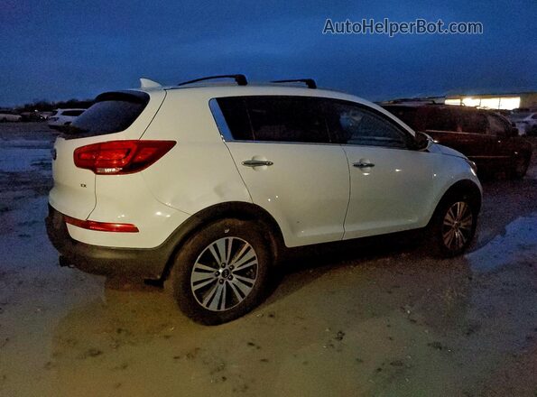 KNDPC3AC2G7836149 2016 KIA SPORTAGE Белый Задняя правая четверть