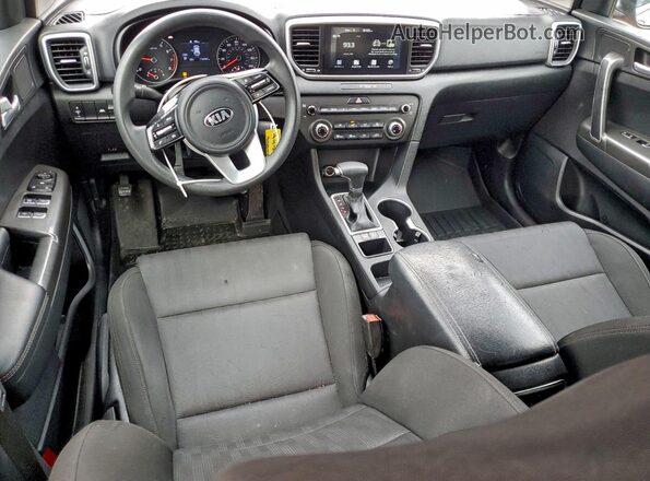 KNDPM3AC1L7825764 2020 KIA SPORTAGE Красный Вид панели приборов