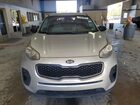 2017 Kia Sportage Lx Silver vin: KNDPM3AC2H7299281