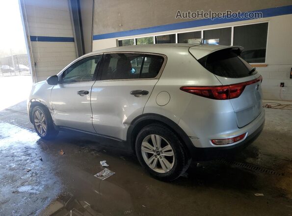 KNDPM3AC2H7299281 2017 KIA SPORTAGE Silver Задня ліва чверть