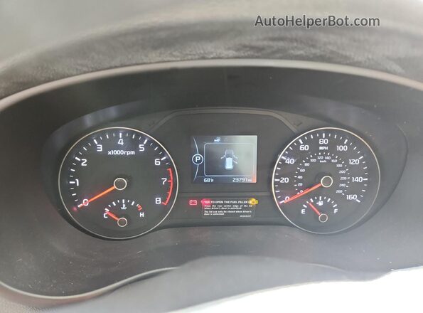 KNDPM3AC6J7374974 2018 KIA SPORTAGE Серебряный Вид щитка приборов