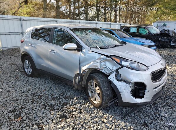 KNDPM3AC7K7616639 2019 KIA SPORTAGE Silver Front right