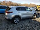 2019 Kia Sportage Lx Silver vin: KNDPM3AC7K7616639