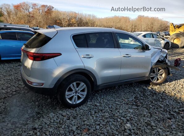 KNDPM3AC7K7616639 2019 KIA SPORTAGE Silver Rear right