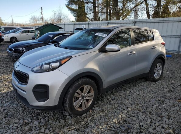 KNDPM3AC7K7616639 2019 KIA SPORTAGE Silver Front left