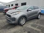2018 Kia Sportage Lx Gray vin: KNDPM3AC9J7449974