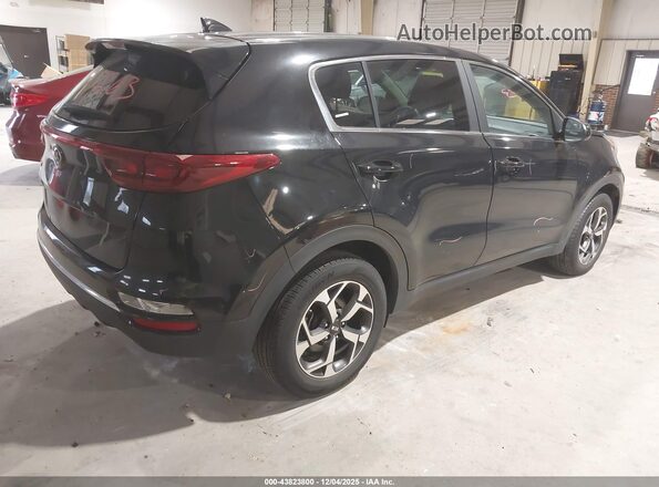 KNDPM3AC9M7928285 2021 KIA SPORTAGE Черный Задняя правая четверть