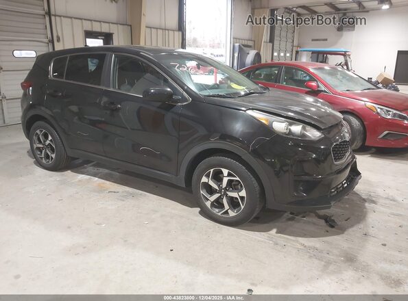 KNDPM3AC9M7928285 2021 KIA SPORTAGE Черный Передняя правая четверть