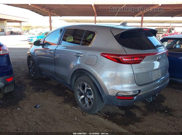 KNDPM3ACXM7931583 2021 KIA SPORTAGE Серебряный Задняя левая четверть