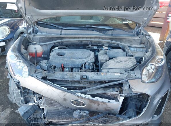 KNDPM3ACXM7931583 2021 KIA SPORTAGE Серебряный Вид сзади