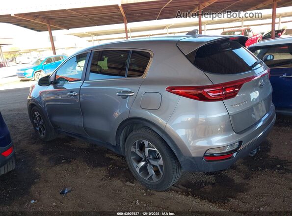 KNDPM3ACXM7931583 2021 KIA SPORTAGE Серебряный Вид задней части салона