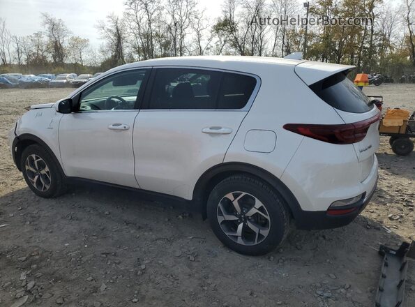KNDPMCAC0M7929843 2021 KIA SPORTAGE Белый Задняя левая четверть