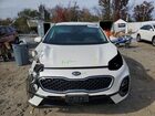 2021 Kia Sportage Lx Белый vin: KNDPMCAC0M7929843