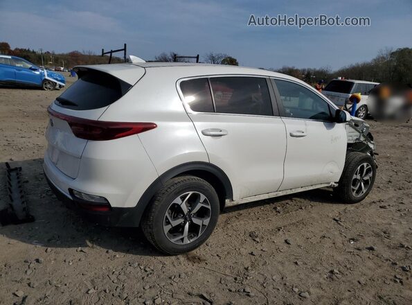 KNDPMCAC0M7929843 2021 KIA SPORTAGE Белый Задняя правая четверть