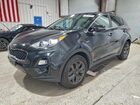 2022 Kia Sportage Lx Черный vin: KNDPMCAC0N7018803