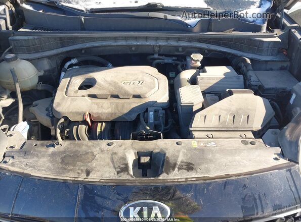 KNDPMCAC1J7312625 2018 KIA SPORTAGE Черный Вид сзади