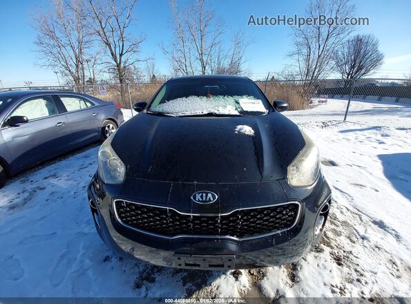 KNDPMCAC1J7312625 2018 KIA SPORTAGE Черный Вид щитка приборов