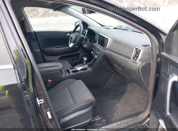 KNDPMCAC2N7975286 2022 KIA SPORTAGE Black Вид салону спереду