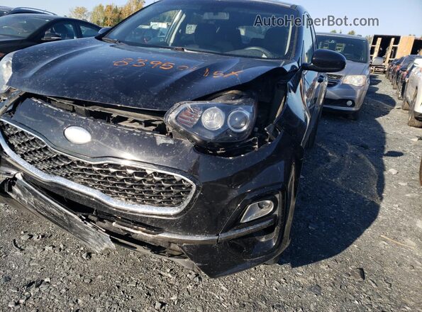 KNDPMCAC3L7673891 2020 KIA SPORTAGE Black Vista de la etiqueta del VIN