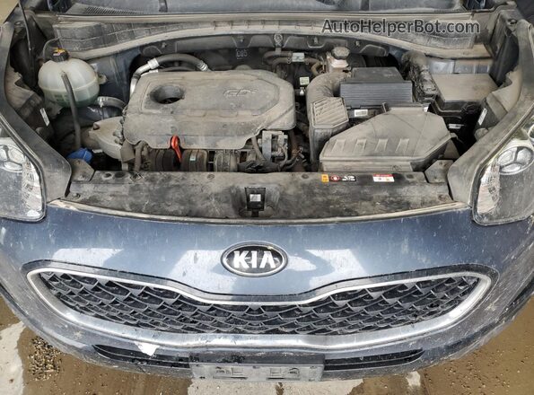 KNDPMCAC4L7793182 2020 KIA SPORTAGE Синий Вид подкапотного пространства