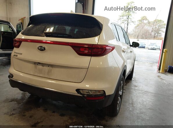 KNDPMCAC4M7909739 2021 KIA SPORTAGE White Задня права чверть