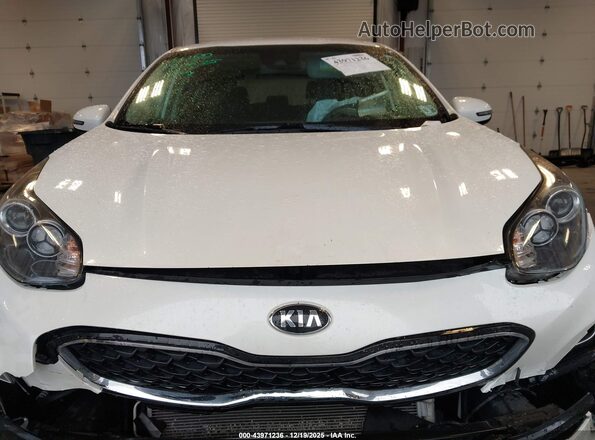 KNDPMCAC4M7909739 2021 KIA SPORTAGE White Вид ззаду