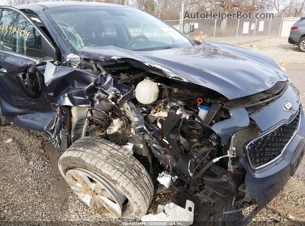 KNDPMCAC5K7617854 2019 KIA SPORTAGE Синий Вид спереди