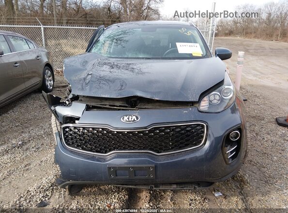 KNDPMCAC5K7617854 2019 KIA SPORTAGE Синий Вид панели приборов
