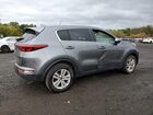 2018 Kia Sportage Lx Gray vin: KNDPMCAC6J7359505