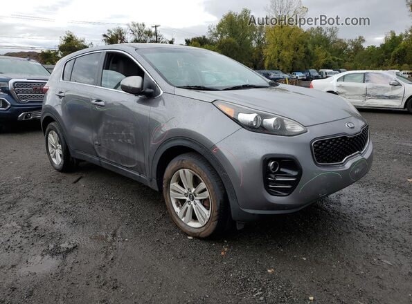 KNDPMCAC6J7359505 2018 KIA SPORTAGE Gray Front right