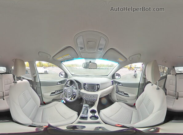 KNDPMCAC6J7359505 2018 KIA SPORTAGE Gray 360 interior view