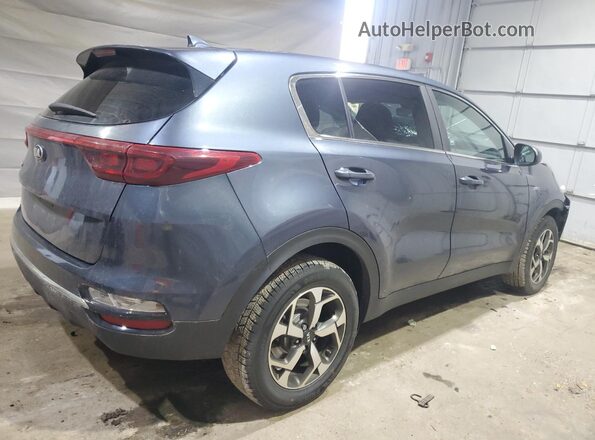 KNDPMCAC6L7661928 2020 KIA SPORTAGE Синий Задняя правая четверть
