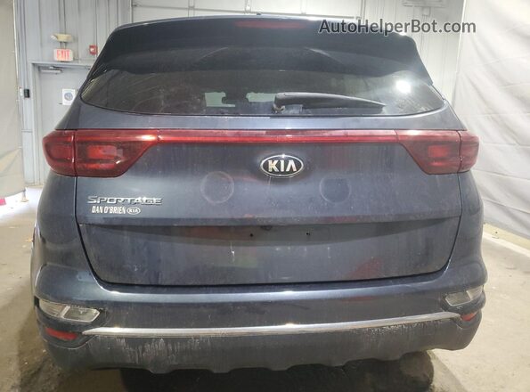 KNDPMCAC6L7661928 2020 KIA SPORTAGE Синий Вид сзади