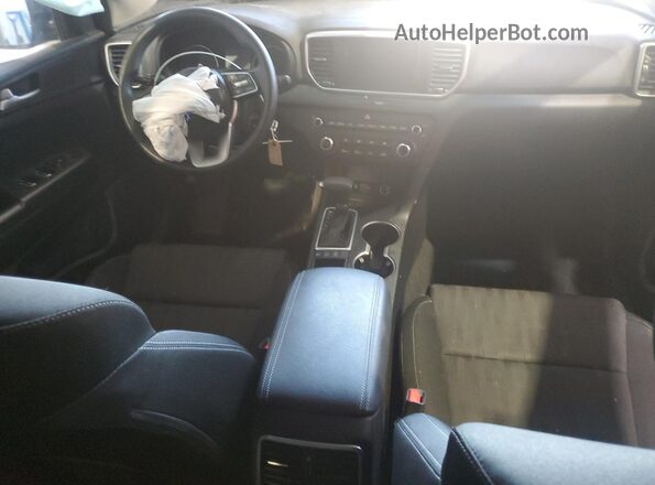 KNDPMCAC6L7661928 2020 KIA SPORTAGE Синий Вид панели приборов