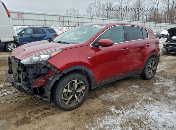 KNDPMCAC7L7816678 2020 KIA SPORTAGE Красный Передняя левая четверть