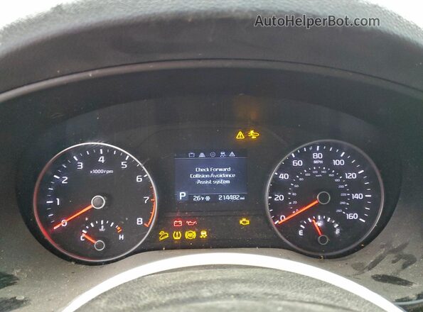 KNDPMCAC7L7816678 2020 KIA SPORTAGE Красный Вид щитка приборов