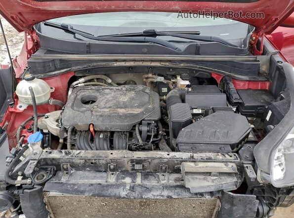 KNDPMCAC7L7816678 2020 KIA SPORTAGE Красный Вид подкапотного пространства