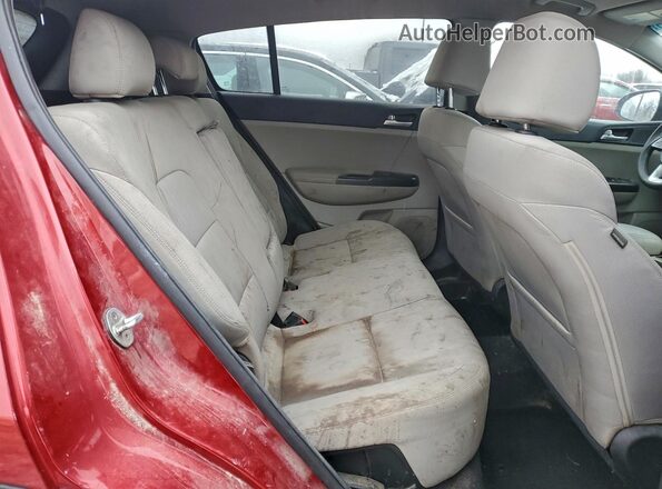 KNDPMCAC7L7816678 2020 KIA SPORTAGE Красный Вид задней части салона