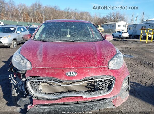 KNDPMCAC8N7010156 2022 KIA SPORTAGE Красный Вид щитка приборов