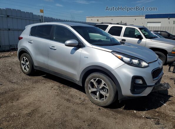 KNDPMCAC9L7807125 2020 KIA SPORTAGE Серебряный Передняя правая четверть