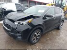 2021 Kia Sportage Lx Черный vin: KNDPMCAC9M7878410