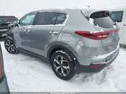 2022 Kia Sportage Lx Серебряный vin: KNDPMCAC9N7955052