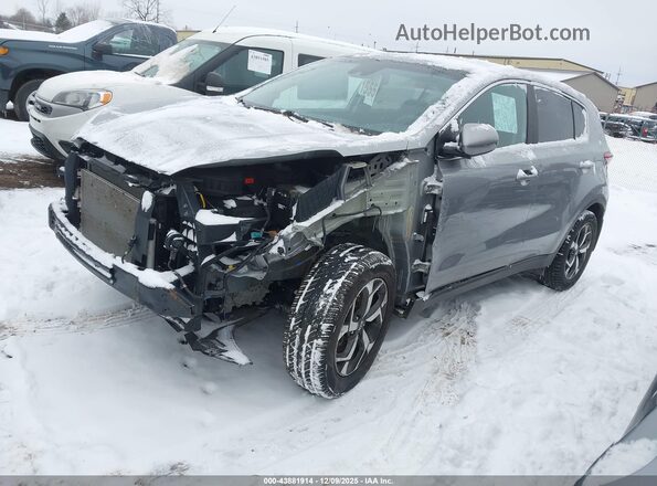 KNDPMCAC9N7955052 2022 KIA SPORTAGE Серебряный Передняя левая четверть