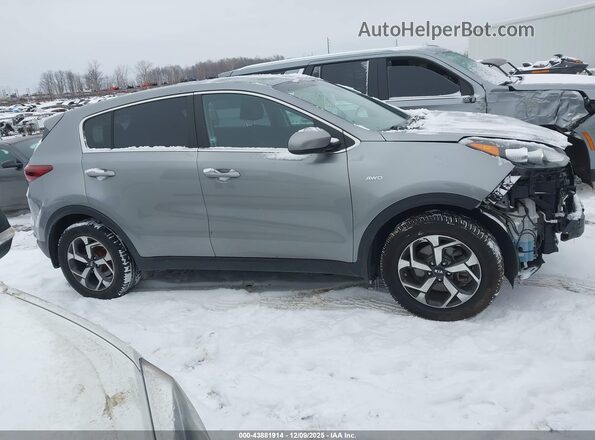 KNDPMCAC9N7955052 2022 KIA SPORTAGE Серебряный Панорамный вид салона 360°