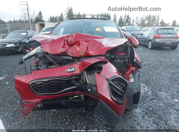 KNDPRCA63N7998362 2022 KIA SPORTAGE Красный Вид панели приборов