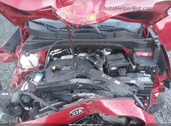 KNDPRCA63N7998362 2022 KIA SPORTAGE Красный Вид сзади