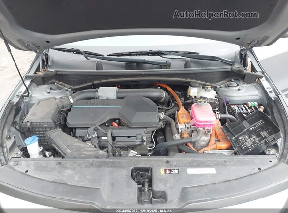 KNDPUCAG3P7062879 2023 KIA SPORTAGE HYBRID Серый Вид сзади