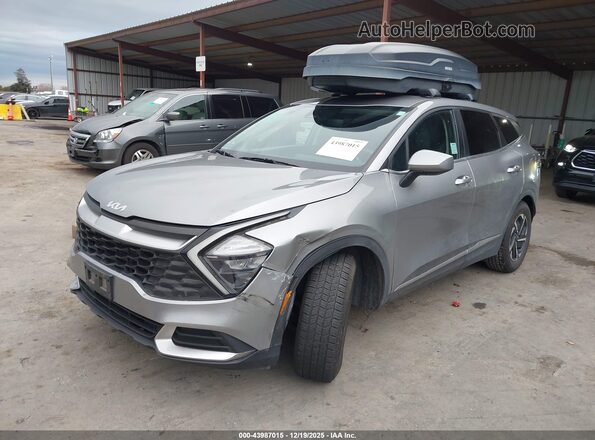 KNDPUCAG3P7062879 2023 KIA SPORTAGE HYBRID Серый Передняя левая четверть