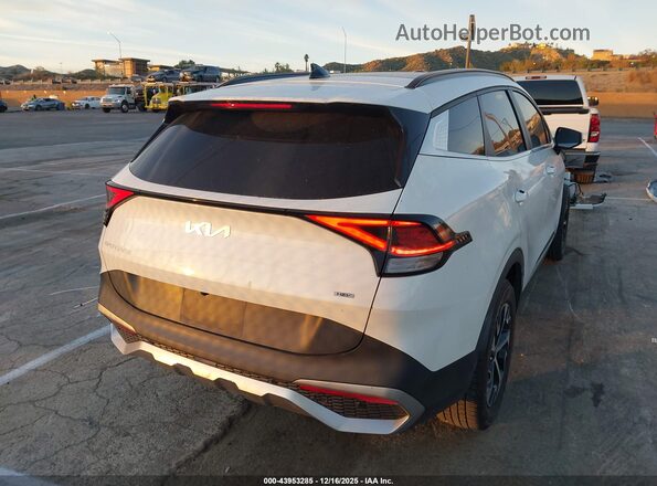 KNDPVCAG6P7025869 2023 KIA SPORTAGE HYBRID Белый Задняя правая четверть
