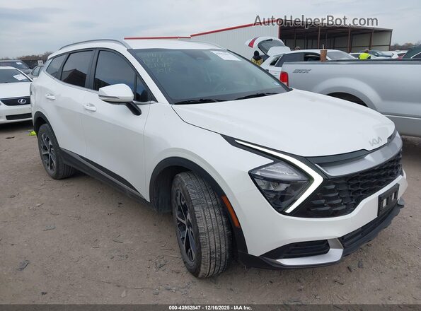 KNDPVCAG6P7099096 2023 KIA SPORTAGE HYBRID Белый Передняя правая четверть